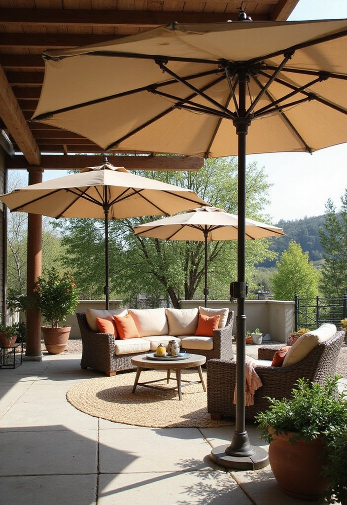 26 Carport Decorating Ideas for Your Outdoor Living Space - 25. Sunshade Retreat