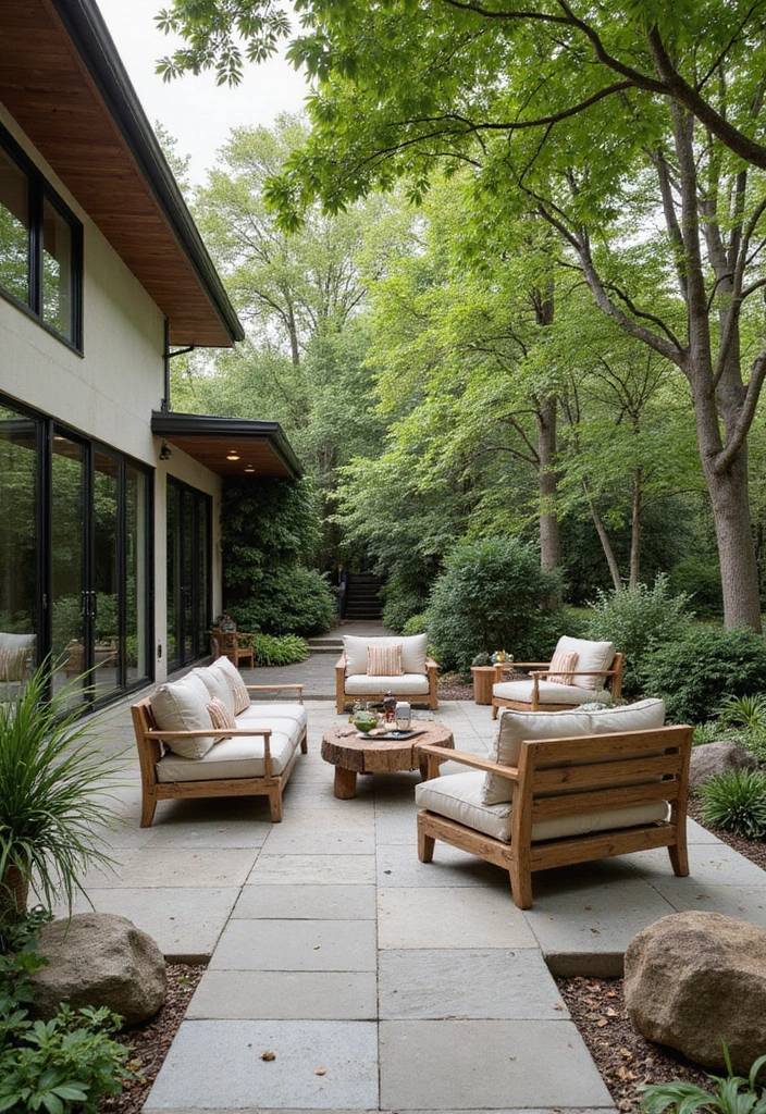 26 Eco-Friendly Patio Ideas for Inspiring Outdoor Living - 16. Biophilic Design Elements