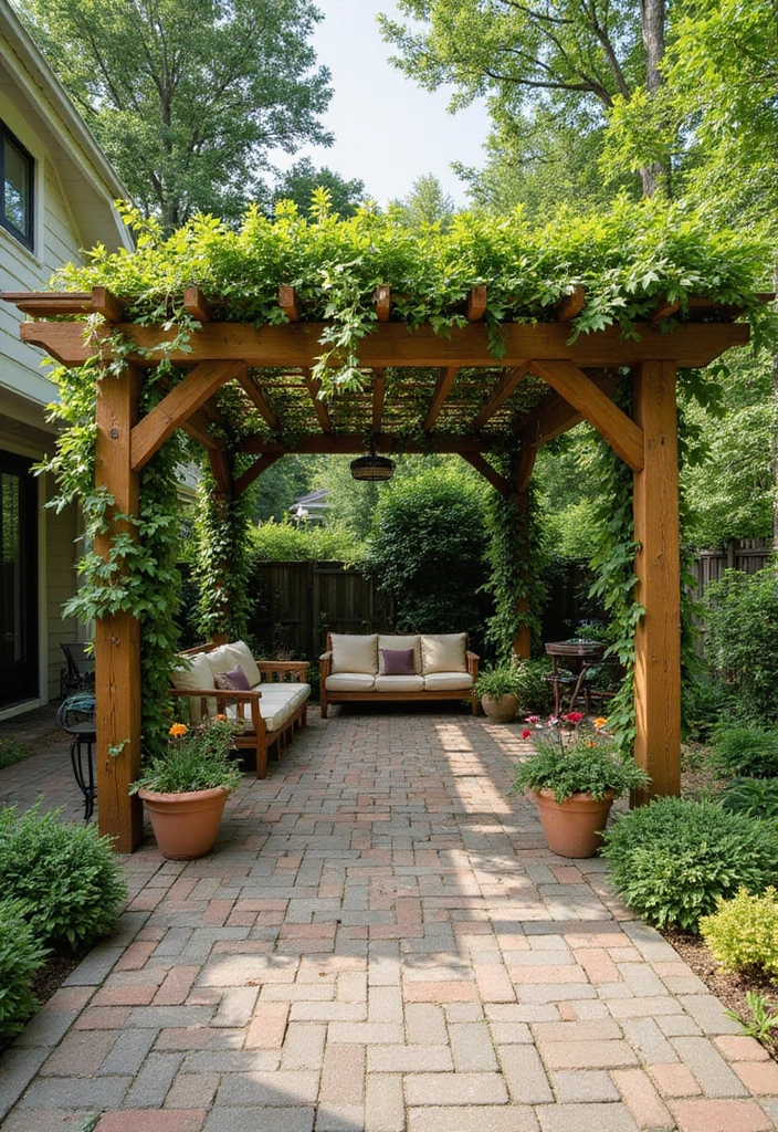 26 Eco-Friendly Patio Ideas for Inspiring Outdoor Living - 19. Natural Shade Structures