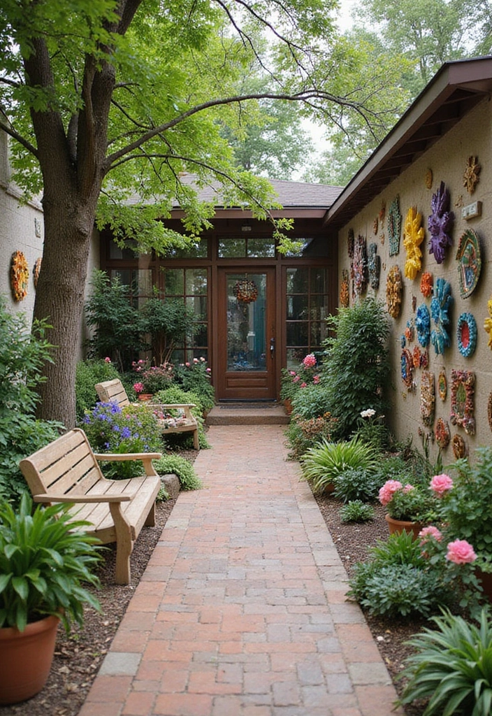 26 Eco-Friendly Patio Ideas for Inspiring Outdoor Living - 8. Outdoor Art Installations