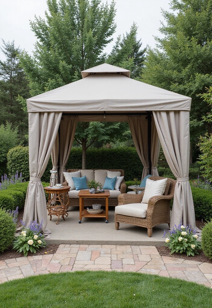 26 Gazebo Ideas for Your Backyard - 14. Multi-Use Gazebo