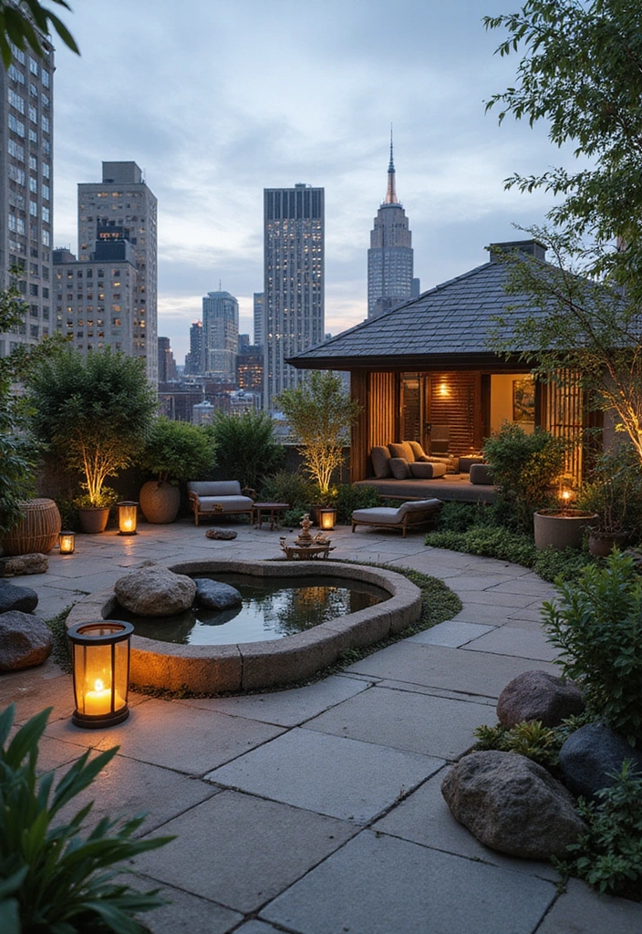 26 Roof Top Design Ideas for Outdoor Living - 10. Zen Retreat