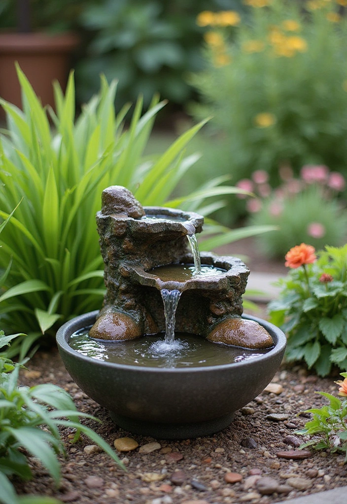 27 Backyard Ideas for Small Yard Outdoor Living - 10. Incorporate Water Features