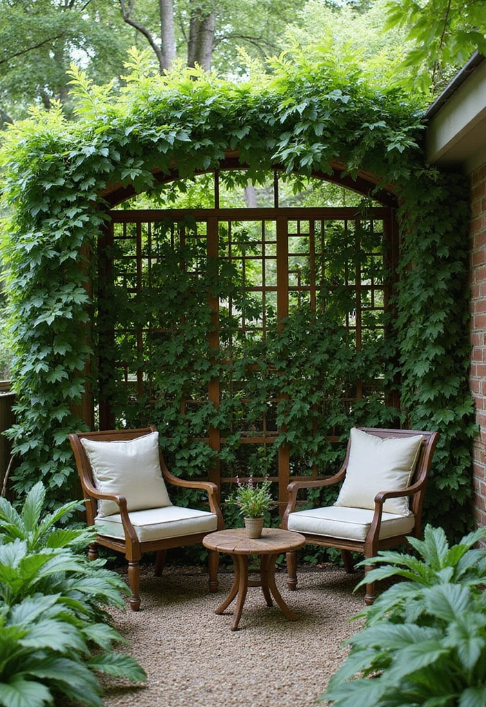 27 Backyard Ideas for Small Yard Outdoor Living - 11. Use Privacy Screens