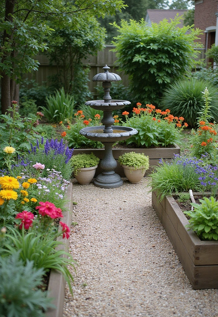27 Backyard Ideas for Small Yard Outdoor Living - 5. Create a Mini Garden Oasis