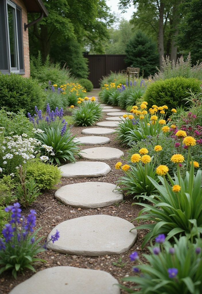 27 Backyard Ideas for Small Yard Outdoor Living - 9. Create a Garden Pathway