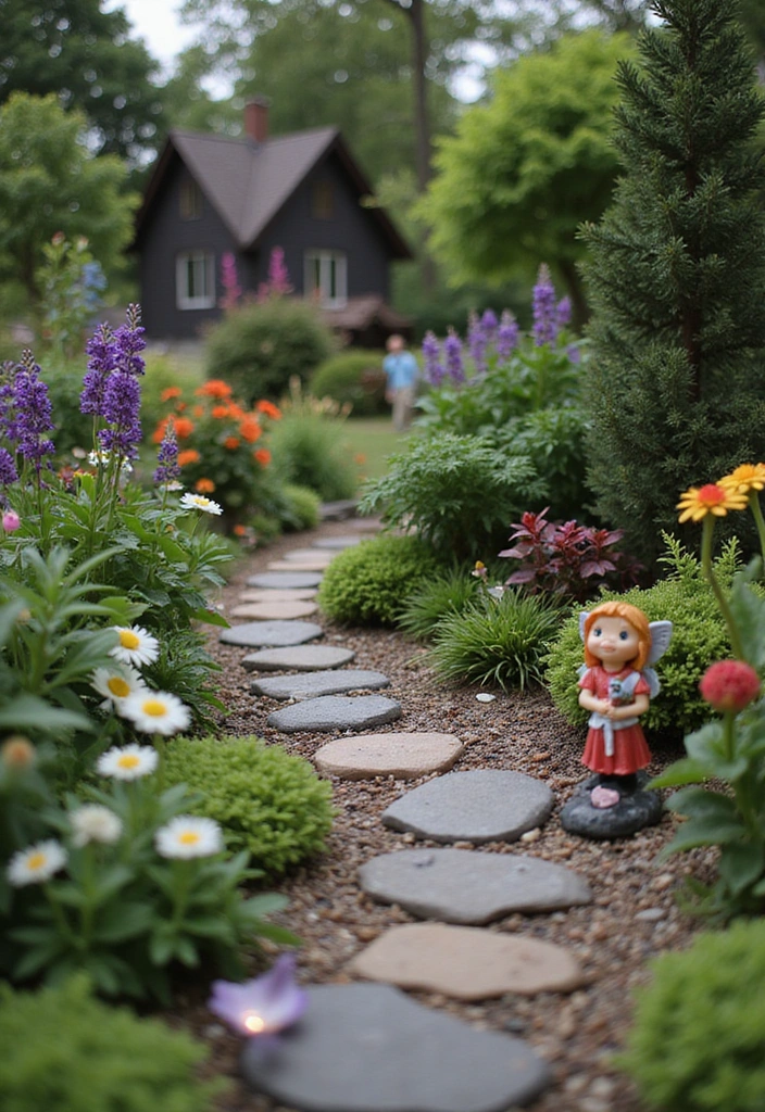 27 Bloxburg Backyard Ideas for Stunning Outdoor Living Spaces - 14. Whimsical Fairy Garden