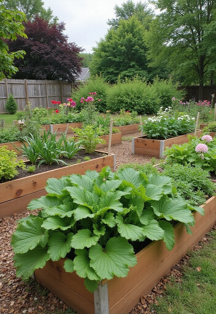 27 Bloxburg Backyard Ideas for Stunning Outdoor Living Spaces - 24. Elevated Garden Beds