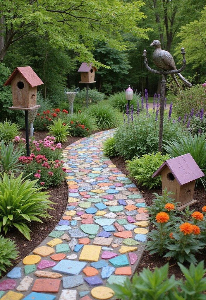 27 Eco-Friendly Backyard Ideas for Outdoor Living - 10. Sustainable Garden Decor