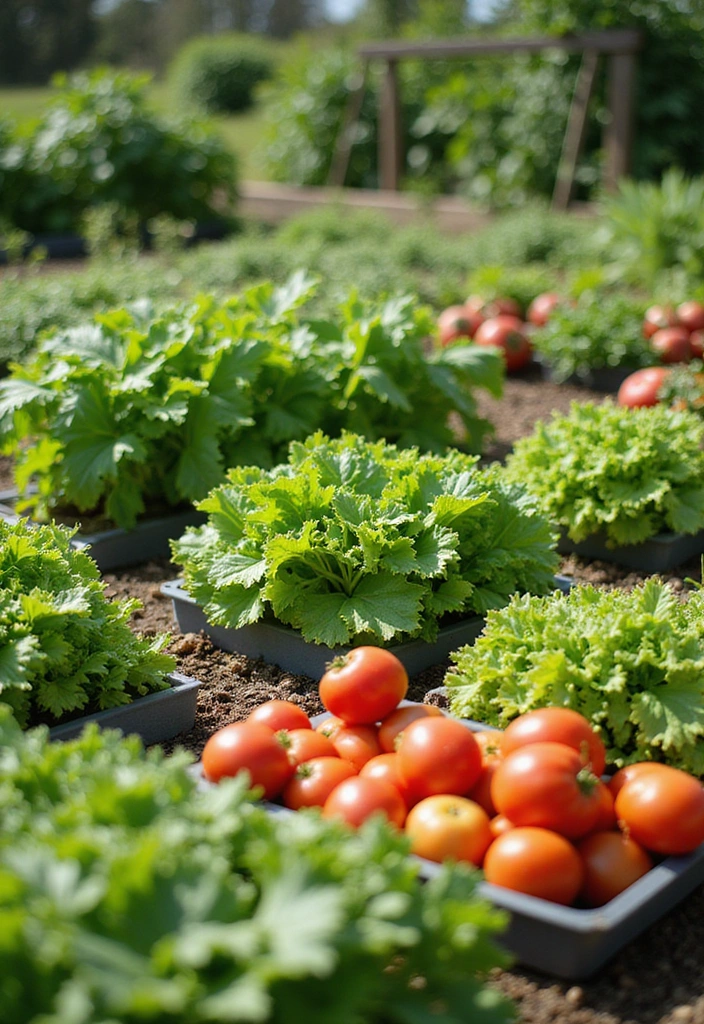 27 Eco-Friendly Backyard Ideas for Outdoor Living - 11. Organic Vegetable Garden Setup