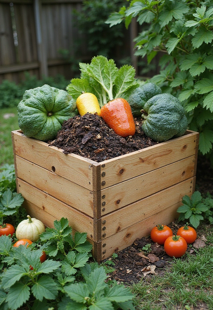27 Eco-Friendly Backyard Ideas for Outdoor Living - 14. Eco-Friendly Composting Station