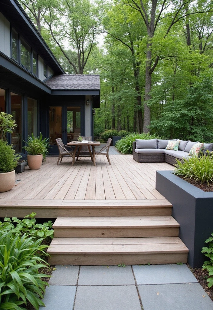27 Eco-Friendly Backyard Ideas for Outdoor Living - 21. Eco-Friendly Decking Options