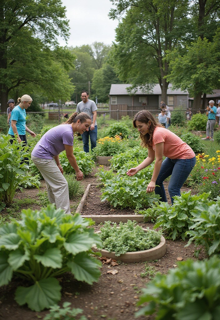 27 Eco-Friendly Backyard Ideas for Outdoor Living - 25. Community Garden Involvement