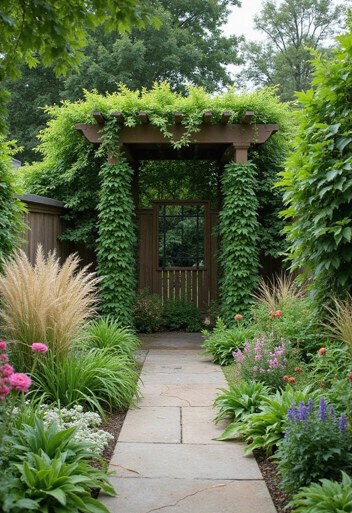 27 Eco-Friendly Backyard Ideas for Outdoor Living - 6. Natural Privacy Screens with Plants