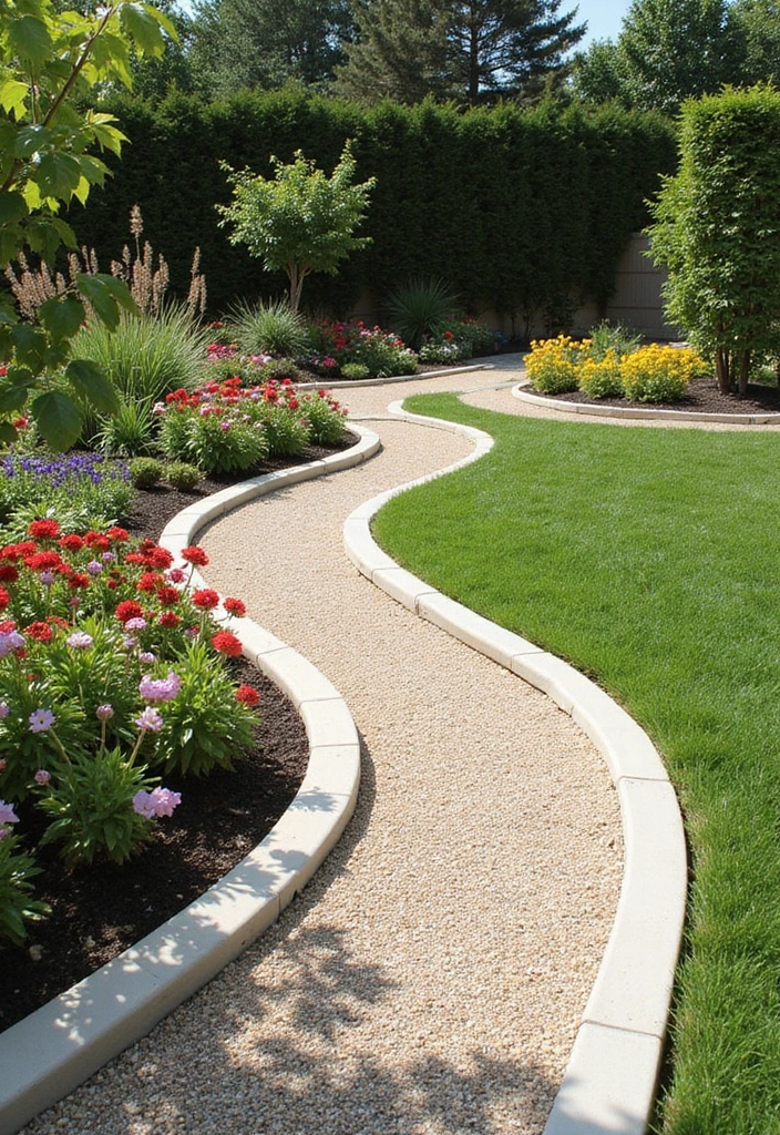 27 Garden Edging Ideas for Sustainable Outdoor Decor - 5. Recycled Plastic Edging