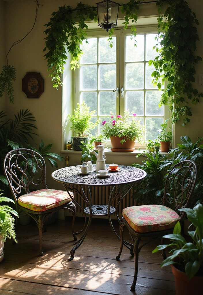 27 Garden Room Ideas - 10. Vintage Garden Furniture