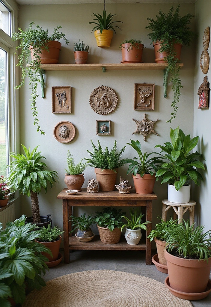 27 Garden Room Ideas - 13. Garden Decor Accents
