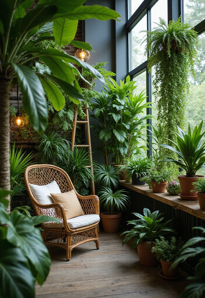 27 Garden Room Ideas - 5. Indoor Jungle