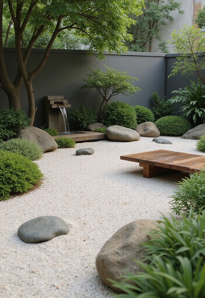 27 Large Patio Ideas Layout Outdoor Living - 6. Zen Garden Retreat