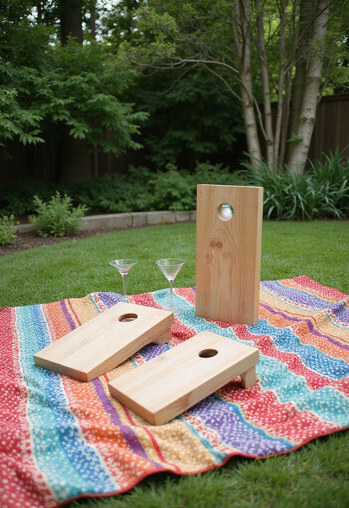 27 Small Backyard Ideas for Enchanting Outdoor Living - 17. Outdoor Games Area