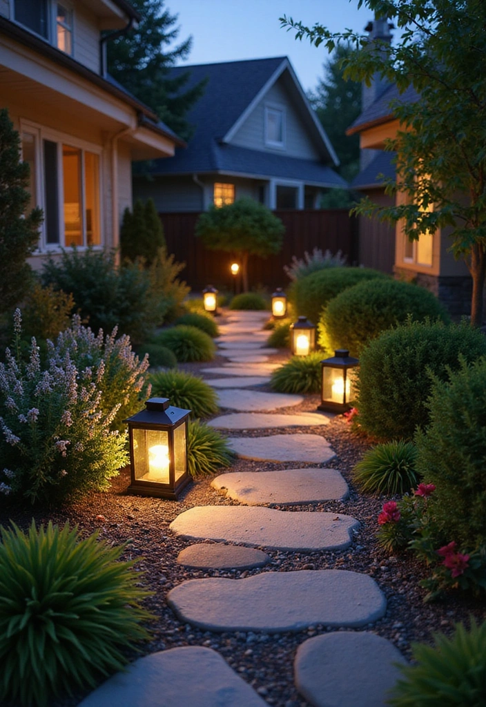 27 Small Backyard Ideas for Enchanting Outdoor Living - 7. Charming Pathways