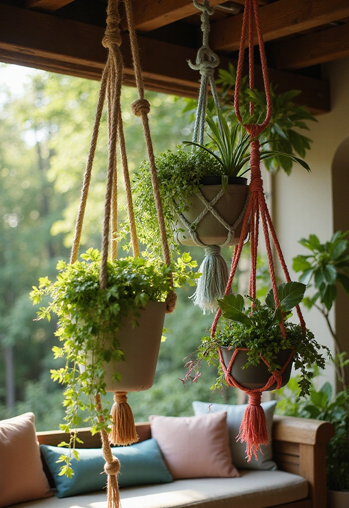 27 Small Garden Ideas for Vertical Garden Solutions - 3. Hanging Gardens