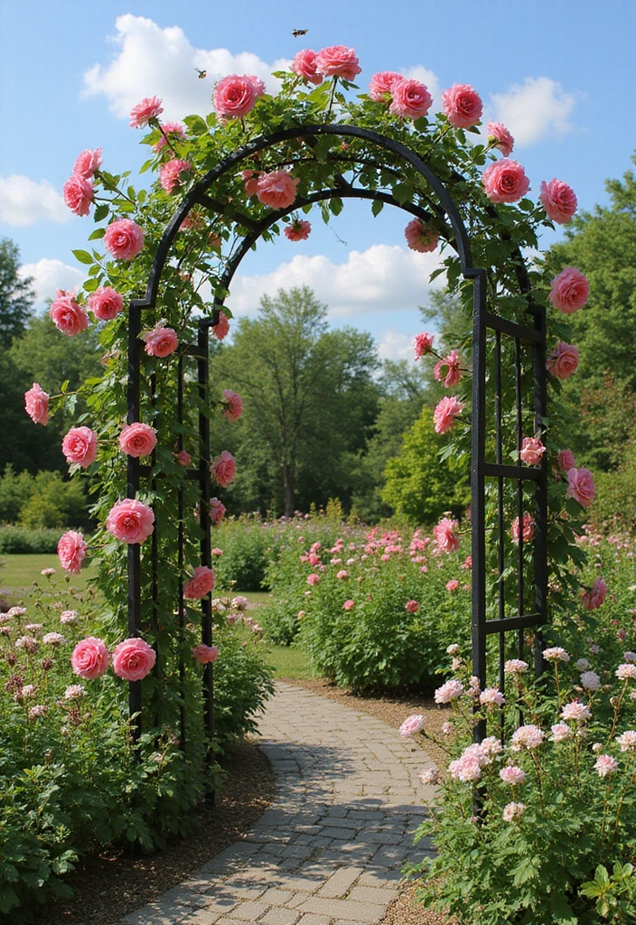 27 Small Garden Ideas for Vertical Garden Solutions - 5. Vertical Trellises