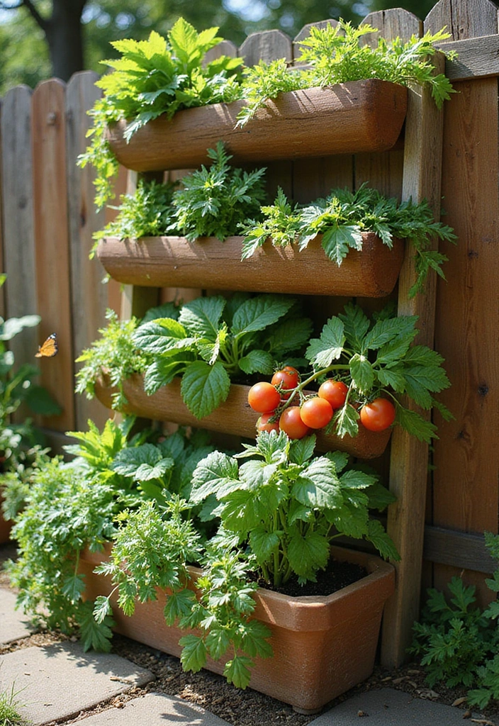 27 Small Garden Ideas for Vertical Garden Solutions - 8. Vertical Vegetable Gardens