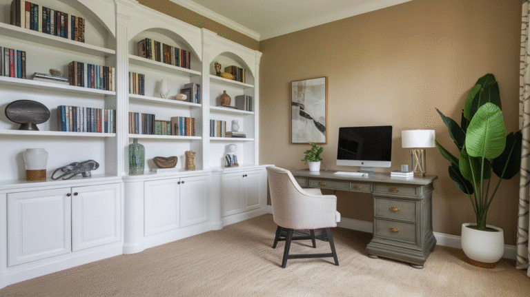 25 Home Office Paint Color Ideas