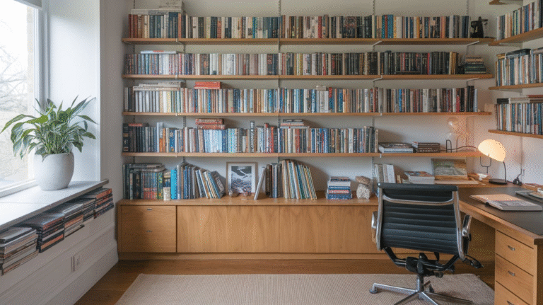 20 Home Office Library Ideas
