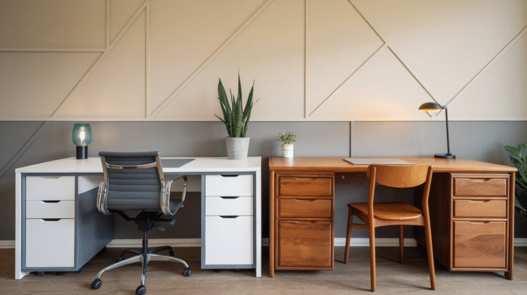 25 Double Desk Home Office Ideas