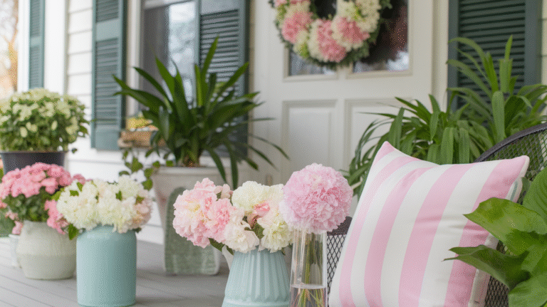 24 Spring Front Porch Decor Ideas