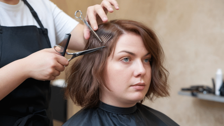 19 Haircuts for Round Faces Ideas